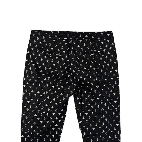 Gap Super Skinny Women’s Black Khakis w/White Anchors – Size 2 - Picture 3 of 5